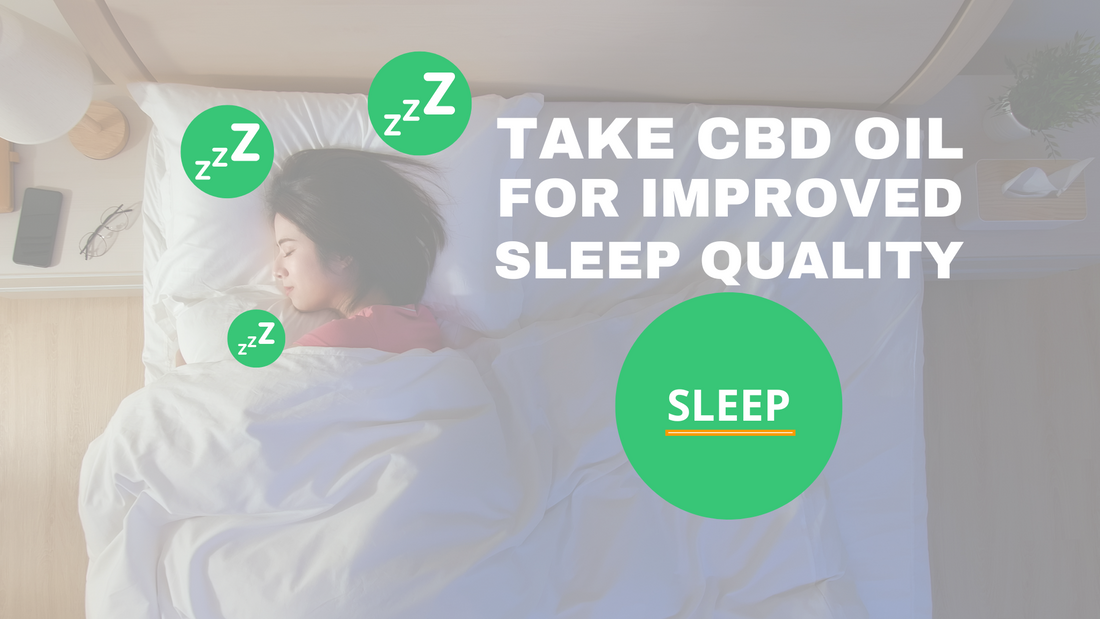 CBD oil for improved sleep quality